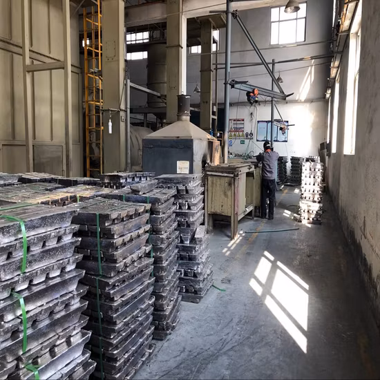 Горячие продажи свинцовых слитков высокой чистоты 99,994% на большом складе